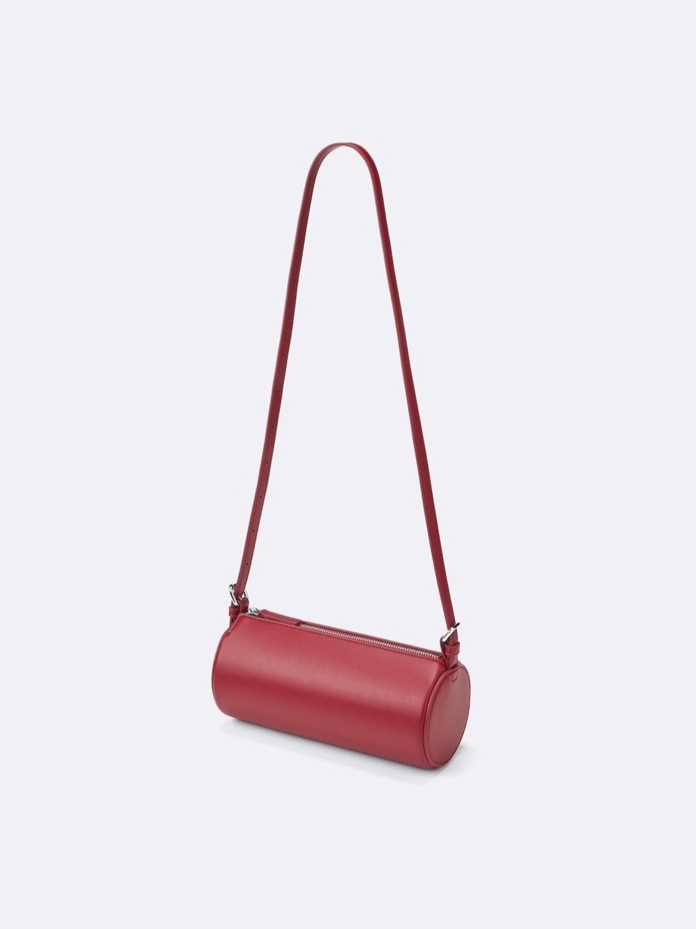 GU/Uniqlo Red Cylinder Crossbody/Shoulder Bag
